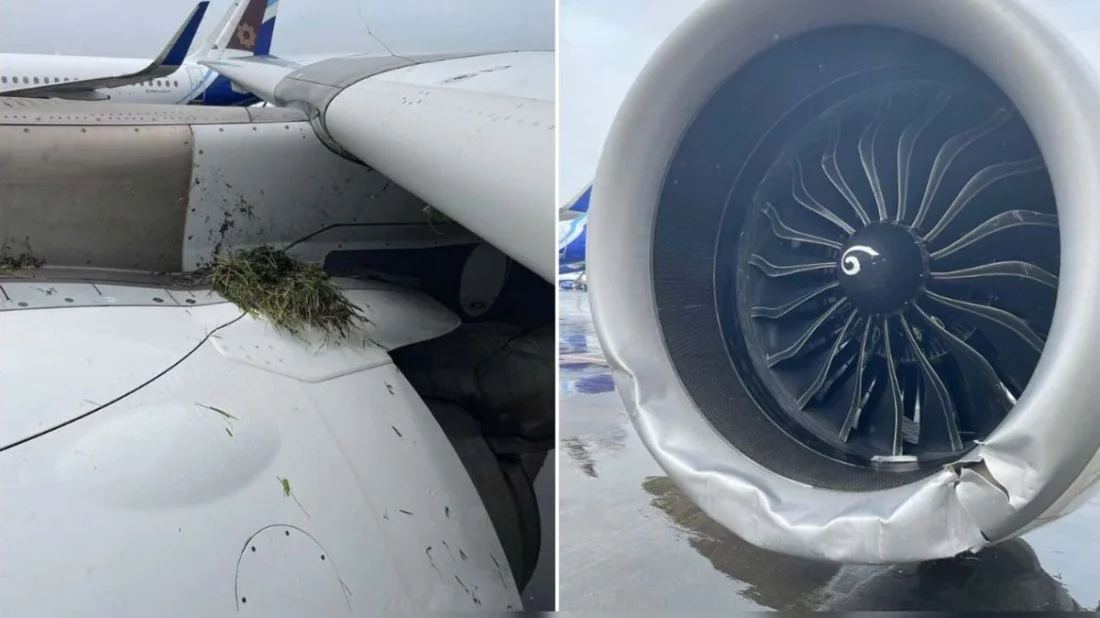 মুম্বাইয়ে অবতরণের সময় রানওয়ে থেকে ছিটকে গেল এয়ার ইন্ডিয়ার বিমান run way air