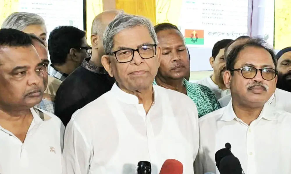 নির্বাচন নিয়ে আমরা কিছুটা উদ্বিগ্ন : মির্জা ফখরুল mirza