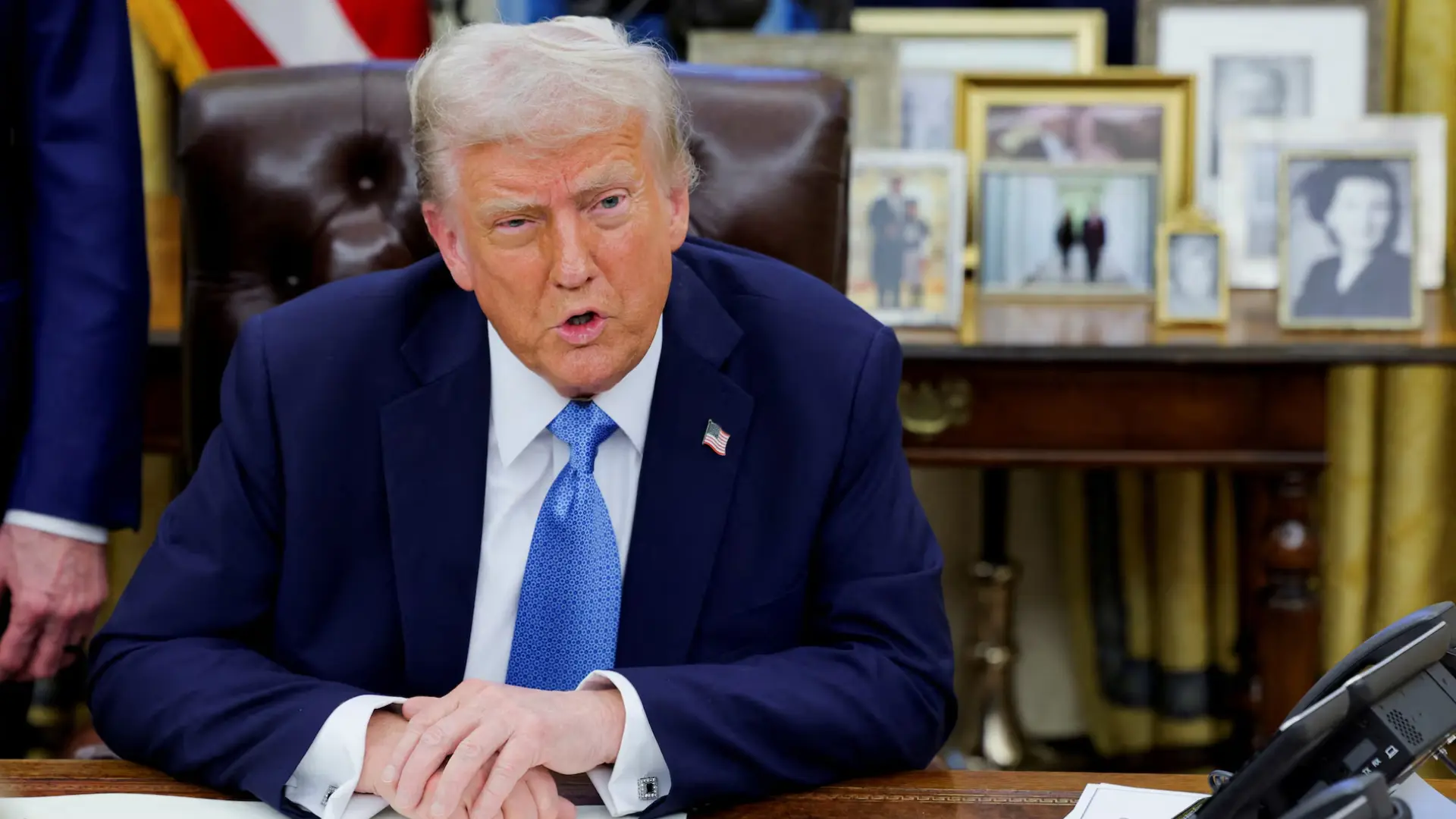 ইরানের দিকে ‘বড় ফোর্স’ যাচ্ছে, জানালেন ট্রাম্প us president